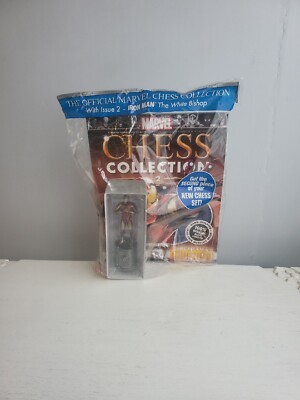 Eaglemoss Marvel Chess Collection Iron Man White Bishop Issue 2