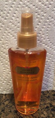 Victoria's Secret Amber Romance Fragrance Mist- Rare scent! Big