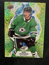 21-22 UD ICE Hockey Green Parallel 9 Miro Heiskanen
