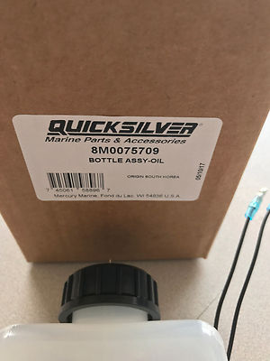 MerCruiser Drive Lube Monitor Gear Oil Bottle 806193a46 8M0075709 
