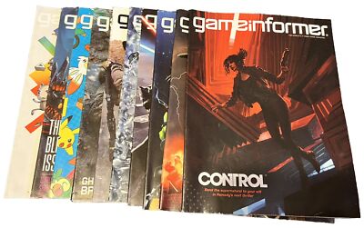 Game Informer Magazine Lot of 10 Issues 312-321 MARVEL ULTIMATE, POKEMON, COD MW