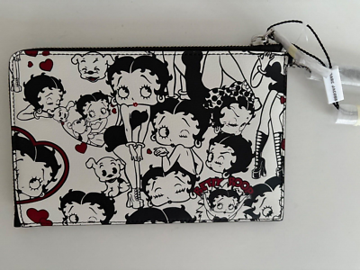 限定販売★Betty Boop x Marc Jacobs Wristlet Betty Boop x Marc Jacobs Limited Edition Leather Wristlet