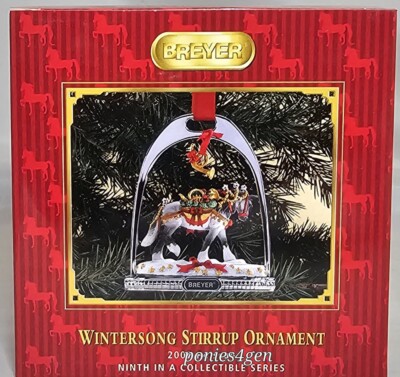 Breyer Horses 700307 Wintersong Stirrup Christmas 2007 Reissue