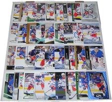 NEW YORK RANGERS 36 Card Lot: WAYNE GRETZKY STARQUEST INSERT Igor Shesterkin + +