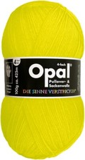 100g Opal Uni 4-fädig / 4-fach Sockenwolle Garn Stricken Häkeln (65,00€/kg)