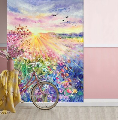3D Sunshine Floret G2243 Wallpaper Mural Self-adhesive Removable Sticker Honey