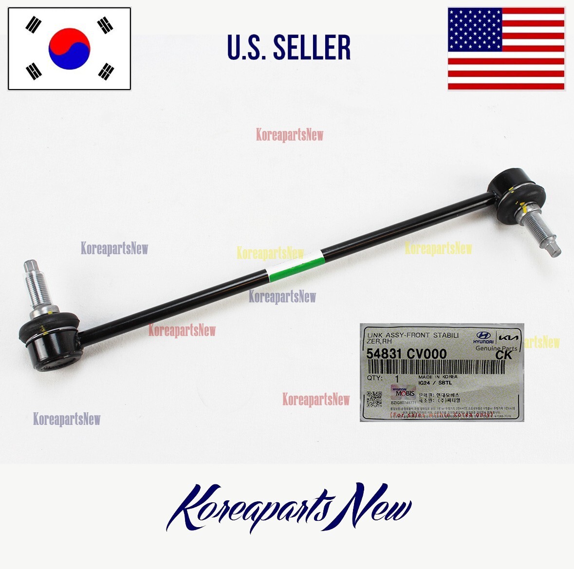 FRONT Stabilizer Bar Link Right PASSEN 54831CV000 ⭐OEM⭐ Kia EV6 | GV60 2022-2024