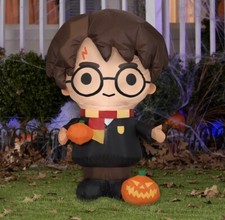 Harry Potter Jack-O-Lantern Halloween Airblown Yard Inflatable 4.5' LED 2022