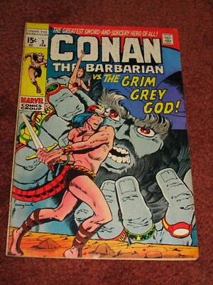 Conan the Barbarian (1970 Marvel) #3 ~Barry Windsor Smith Art