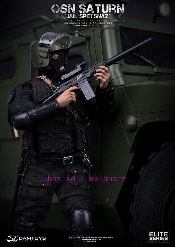 Damtoys 1/6 Dam78024 Osn Saturn Jail Spetsnaz-Fsin Special Police
