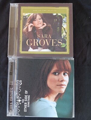 GROVES  SARA 2 CD LOT: LIKE NEW Mint BRAND NEW CASES Add to beauty, Other Side 