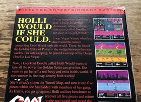 Nintendo Entertainment System NES Cool World Complete CIB Box RARE HTF MINTY