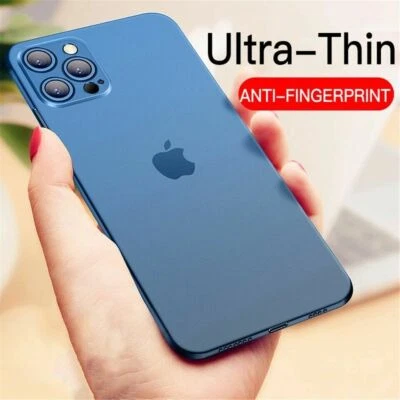 ULTRA DÜNN Schutzhülle Handy Hülle für iPhone 17 16 15 14 12 13 11 Pro Max Mini