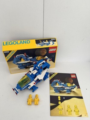 Vintage Lego 6892 Space Transport 100% komplett Space 3 Section Terrapod 1986