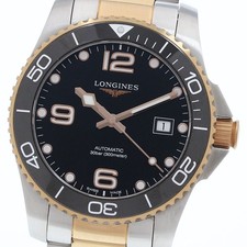Orologio Uomo Automatico LONGINES Hydro Conquest L3.781.3 Data Quadrante Nero_919387