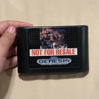 Streets Of Rage 2 Not For Resale Sega Genesis 1992 Cartridge Cleaned Tested