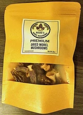Premium Dried Morel Mushrooms Large Morchella Conica 1 Ounce