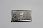 ALUMINUM 1 oz One Troy Ounce USA American Stallion .999 Fine CMC