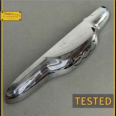 2012-2017 Fiat 500 Rear Trunk Chrome Molding Trim Handle Lid Latch LED TESTED!