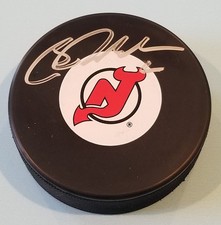 Brian Rolston Signed Autographed Official Hockey Puck NJ Devils