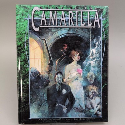Vintage White Wolf Guide To The Camarilla 1999 WW2302 RPG Hardcover Book