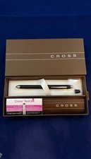 CROSS TECH3+ SATIN BLACK MULTI-FUNCTION (RED BLACK INK PENCIL STYLUS)  #AT0090-3