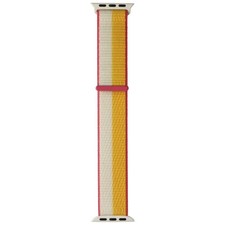 Apple Watch Band - Sport Loop 41mm - Maize / White - Regular