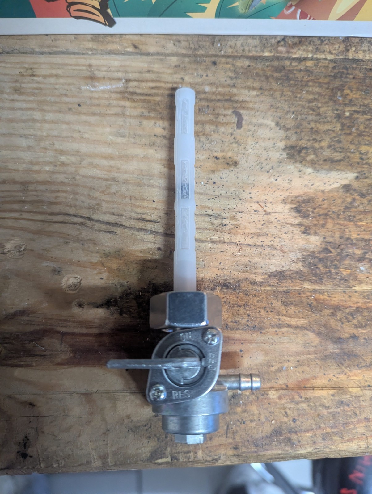 Robinet d'essence pour moto Honda neuf pièce de rechange origine