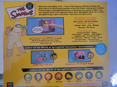 The Simpsons Nuclear Power Plant Homer Simpson Action Figure