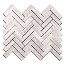 STICKGOO 10-Sheet Peel and Stick Backsplash, PVC Backsplash Tile, Herringbone...