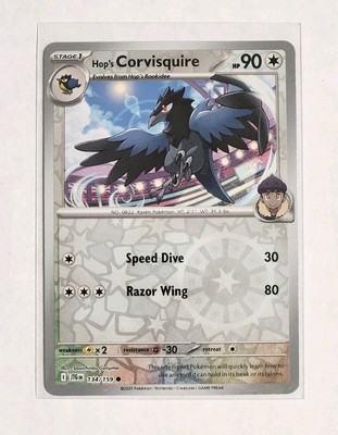 Hop's Corvisquire 134/159  Journey Together Reverse Holo