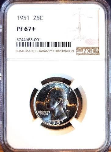 1951 Washington Quarter — photo from another recent sale