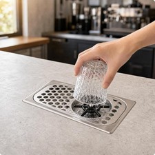 Integrierte Becherwaschanlage, Hochdruckd&uuml;se, Becherwaschanlage