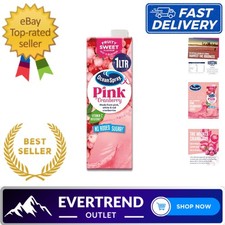 1L Pure Pink Cranberry Juice - Antioxidant-Rich & No Artificial Preservatives