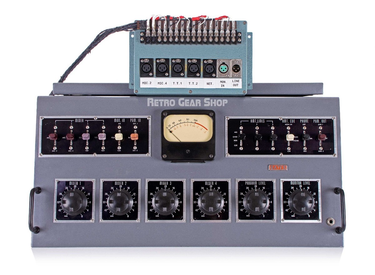 Gates Studioette 52-CS MO-3388 Recording Console Rare Vintage