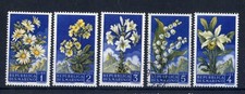 SAN MARINO 1957 - Fiori - 2ª emissione   MNH**