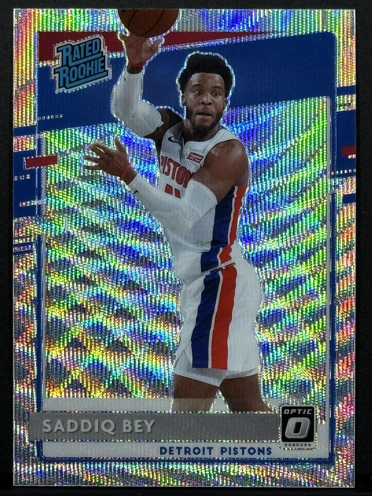 2020-21 Panini Donruss Optic #169 Saddiq Bey Fanatics RC