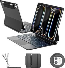 Apple iPad Pro 13-inch Magnetic Keyboard Case M5/M4 - Easy-Set Magnetic Case