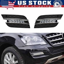 For Benz W164 Ml350 2009 2010 2011 Led Drl Daytime Running Lights Fog Lamps Us