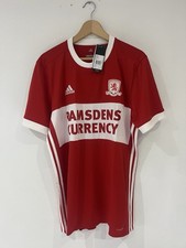Middlesbrough 2017/18 Football Shirt BNWT Large