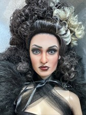 Tonner HARRY POTTER BELLATRIX LESTRANGE OOAK REPAINT 17” bambola vestita SashaBleu