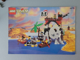Excellent LEGO Pirates: (6279) Skull Island 95% Complete w/instructions No Box