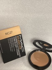 MAC Studio Fix Powder Plus Foundation 24HR Oil Control, NC27, 12g, Authentic