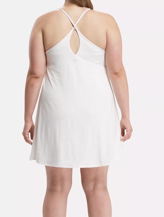Reebok Women's Plus Size Workout Lux Strappy Dress - Chalk - 3X (22W/24W) - $75 thumbnail 2