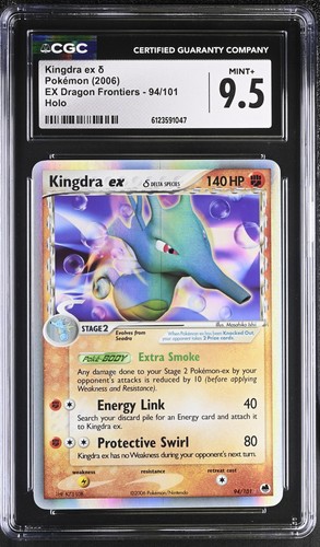 Kingdra ex δ graded CGC 9.5 for sale on eBay