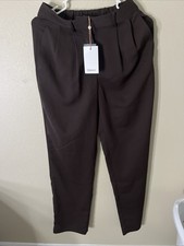 Women's Brown, Dress Pants, Size 0 Soft Dress Pants