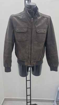 CONBIPEL leather jacket jacket brown size 52 cod. AN312