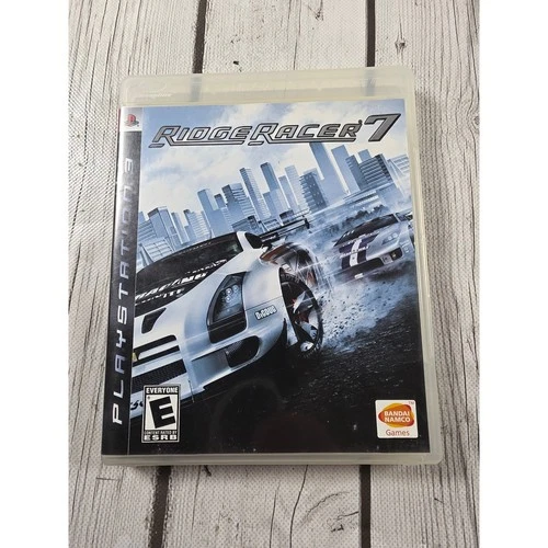Ridge Racer 7 Sony PlayStation 3 PS3 Racing Game Bandai Namco 2006 ESRB E