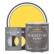 Rust-Oleum Satin Finish Furniture Paint Various Colours 750ml