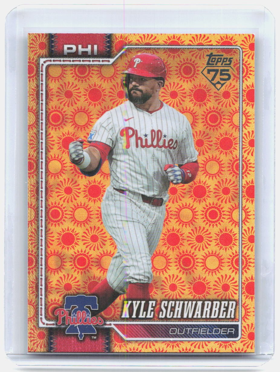 2026 Topps #650 Kyle Schwarber Holiday Philadelphia Phillies